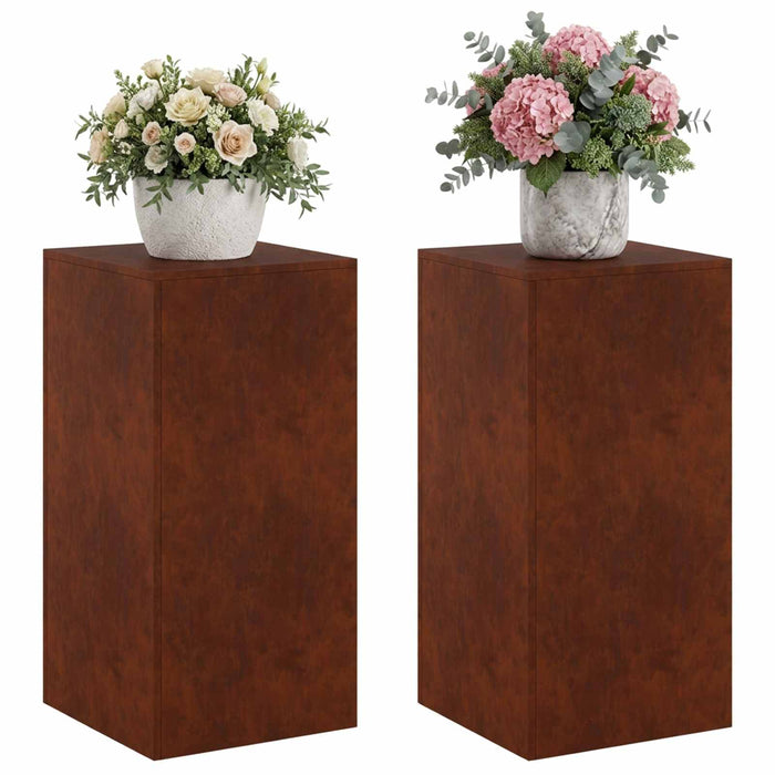 Suport pentru plante 2 pcs Ruginit 40 x 40 x 80 cm WALTI