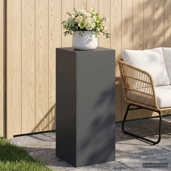 Suport pentru plante Antracit 40 x 40 x 100 cm Oţel inoxidabil WALTI