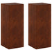Suport pentru plante 2 buc. Ruginit 40 x 40 x 100 cm - WALTI WALTI