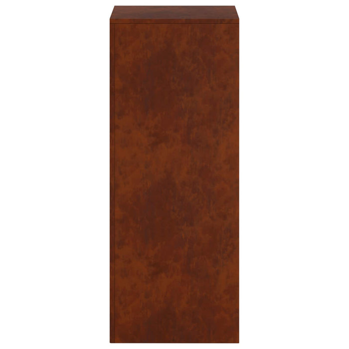 Suport pentru plante 2 buc. Ruginit 40 x 40 x 100 cm - WALTI WALTI