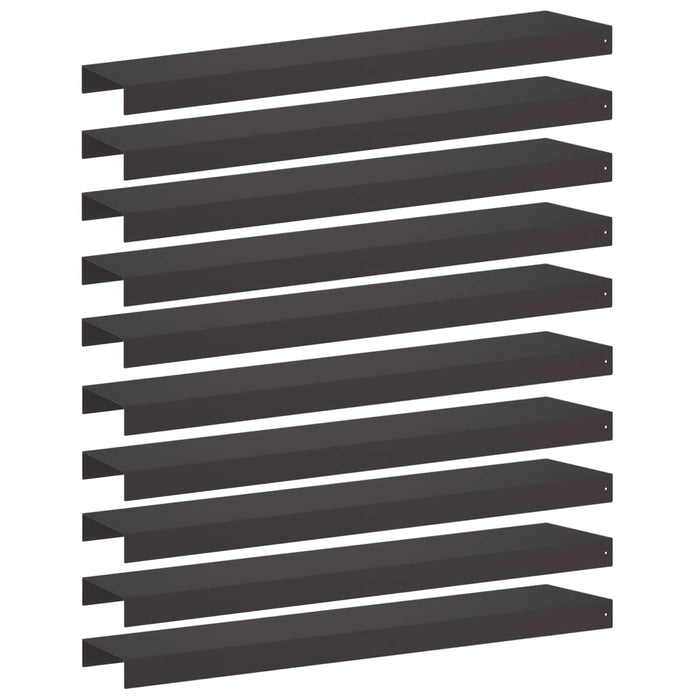 Profil de acoperire pentru grădină 10 buc. 100 x 20 x 5 cm Oțel WALTI