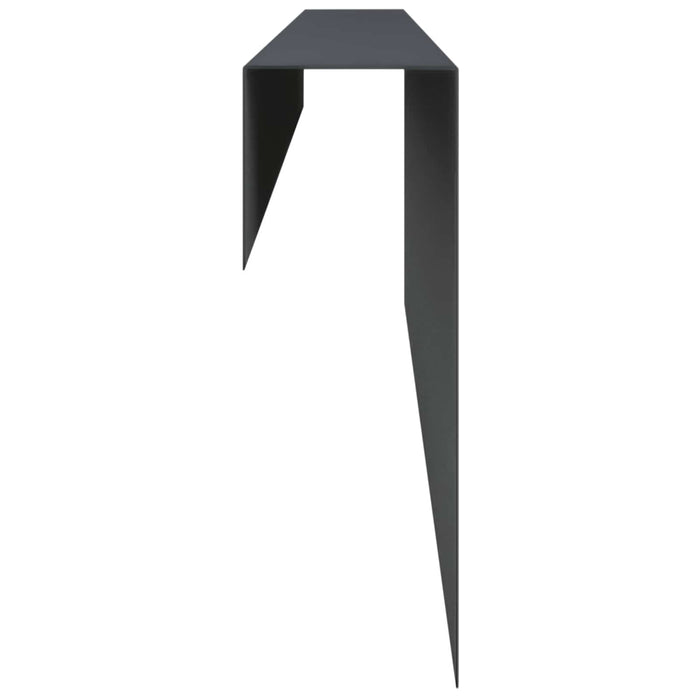 Profil de acoperire pentru grădină 10 buc. 100 x 5 x 15 cm Oțel WALTI