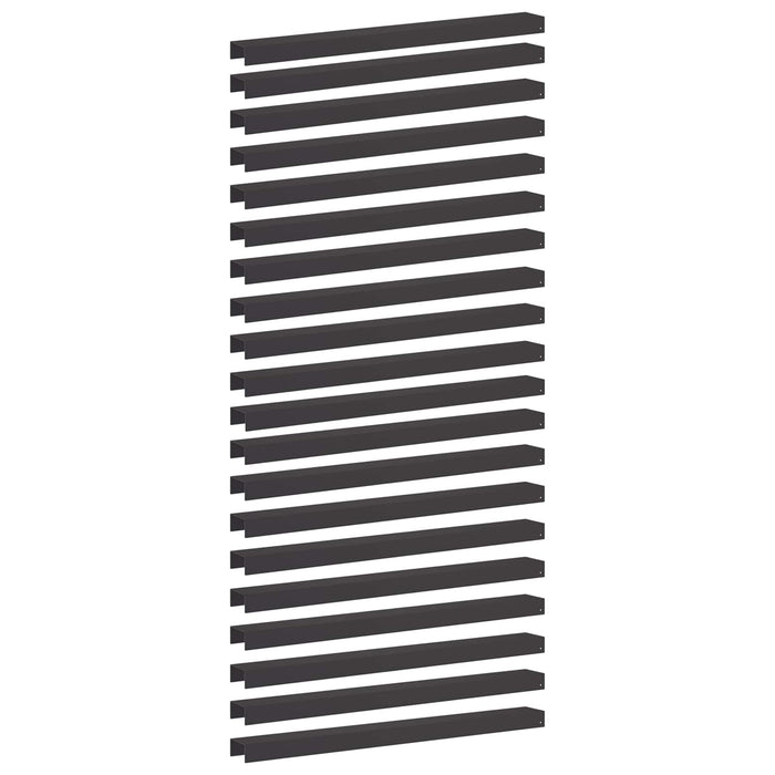 Profil de acoperire pentru grădină 20 buc. 100 x 10 x 5 cm Oțel WALTI