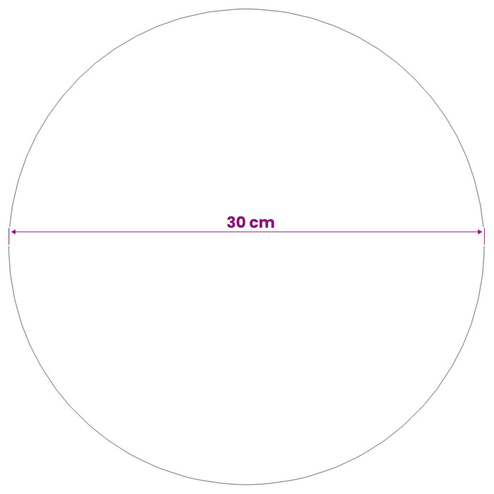 Minge Periată Ø 30 cm Argintiu Oțel Inoxidabil 201 WALTI