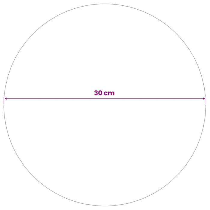Minge oglindă Ø 30 cm Argintiu Oțel Inoxidabil 201 WALTI