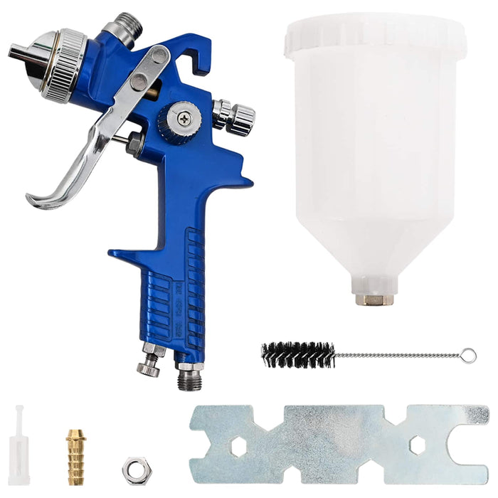 Pistol de vopsit HVLP cu cupă de 600 ml Duza de 1,4 mm 600 ml WALTI