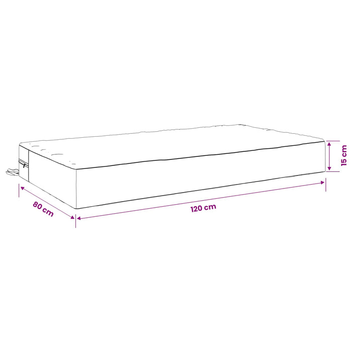 Pernă pentru șezut SOEST 100% Polyester Albastru închis WALTI
