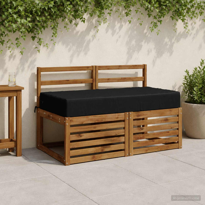 Pernă pentru șezut SOEST 100% Polyester Negru 120 x 80 x 15 cm WALTI