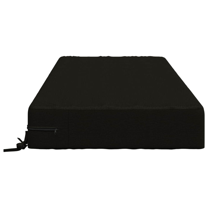 Pernă pentru șezut SOEST 100% Polyester Negru 120 x 80 x 15 cm WALTI