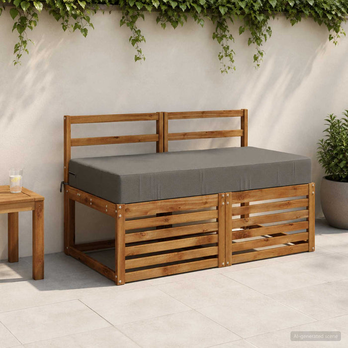 Pernă pentru șezut SOEST 100% Polyester Gri 120 x 80 x 15 cm WALTI