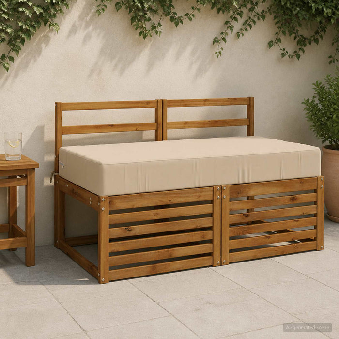 Pernă pentru șezut SOEST 100% Polyester Crem 120 x 80 x 15 cm WALTI