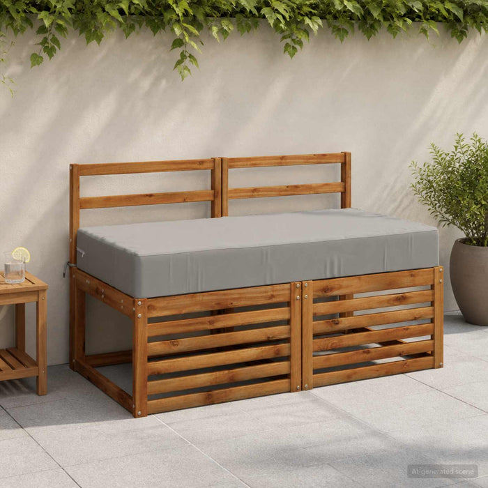 Pernă pentru șezut SOEST 100% Polyester Gri 120 x 80 x 15 cm WALTI