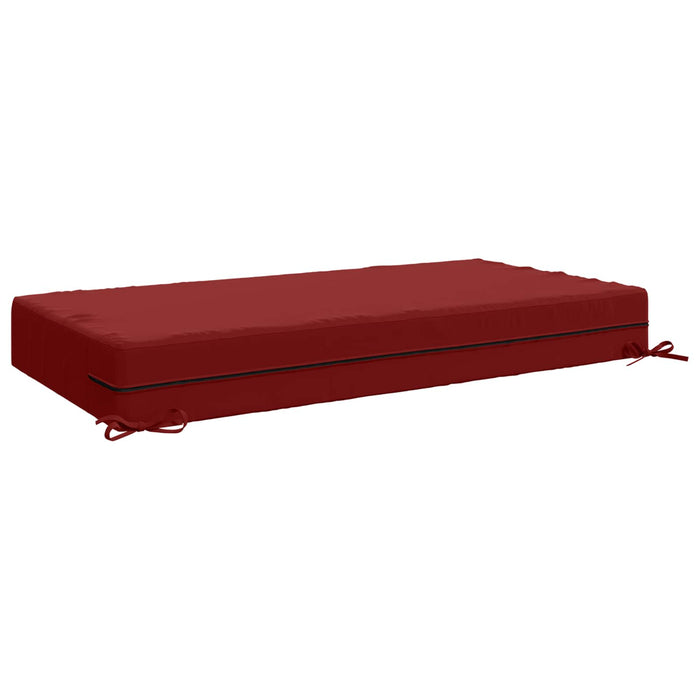 Pernă pentru șezut SOEST 100% Polyester bordo 120 x 80 x 15 cm WALTI
