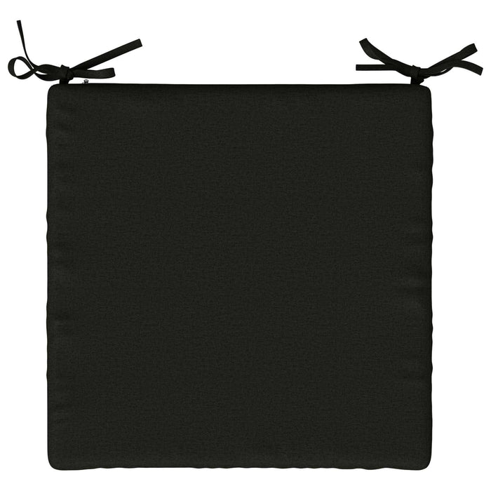 Perne pentru șezut cu 4 piese SOEST 4 buc. 100% Polyester Negru WALTI