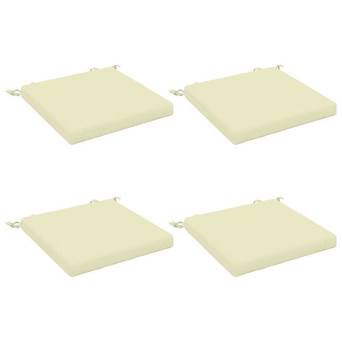 Perne pentru șezut cu 4 piese SOEST 4 buc. 100% Polyester Crem WALTI