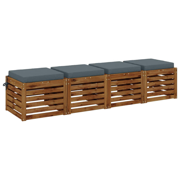 Perne pentru șezut cu 4 piese SOEST 4 buc. 100% Polyester WALTI