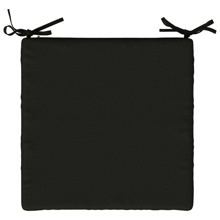 Perne pentru șezut cu 4 piese SOEST 4 buc. 100% Polyester Negru WALTI