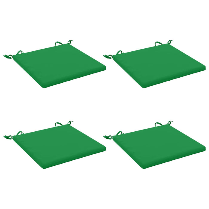Perne pentru șezut cu 4 piese SOEST 4 buc. 100% Polyester Verde WALTI