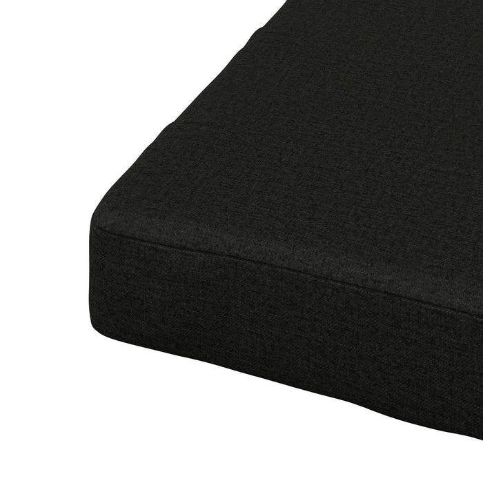 Perne pentru șezut cu 4 piese SOEST 4 buc. 100% Polyester Negru WALTI