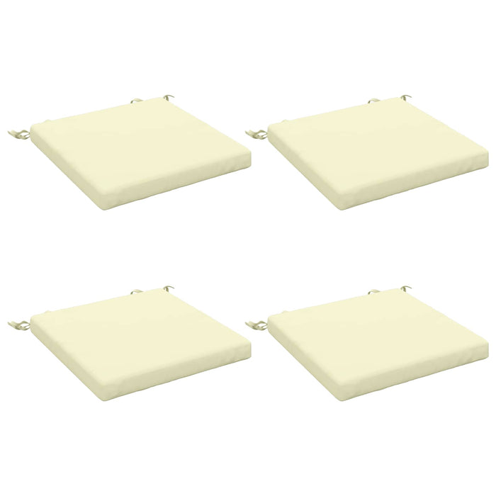 Perne pentru șezut cu 4 piese SOEST 4 buc. 100% Polyester Crem WALTI