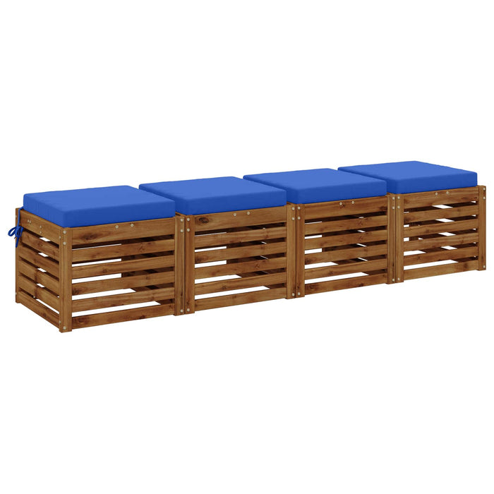 Perne pentru șezut cu 4 piese SOEST 4 buc. 100% Polyester WALTI