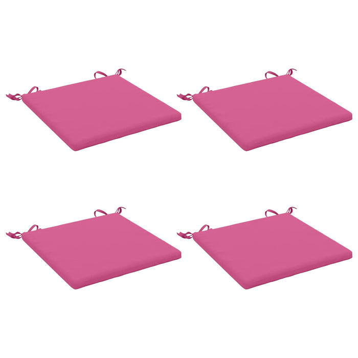 Perne pentru șezut cu 4 piese SOEST 4 buc. 100% Polyester Roz WALTI