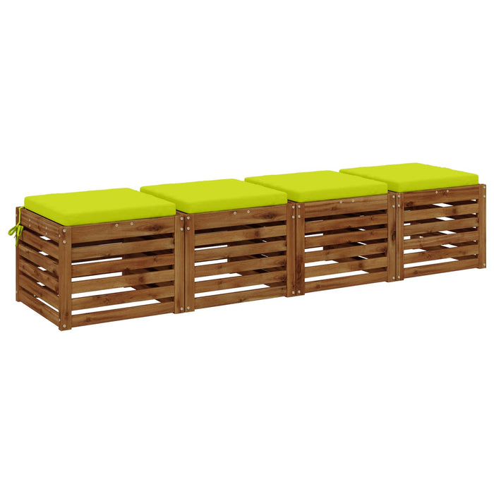 Perne pentru șezut cu 4 piese SOEST 4 buc. 100% Polyester WALTI