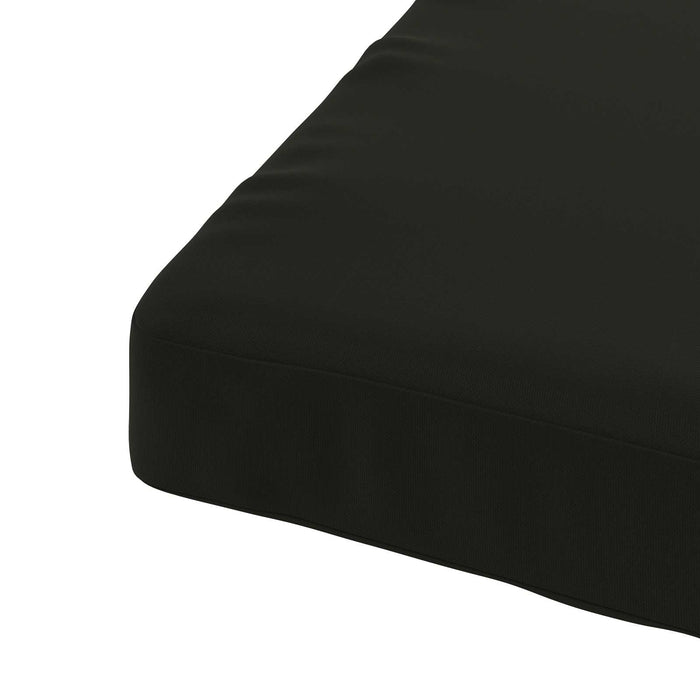 Perne pentru șezut cu 4 piese SOEST 4 buc. 100% Polyester Negru WALTI