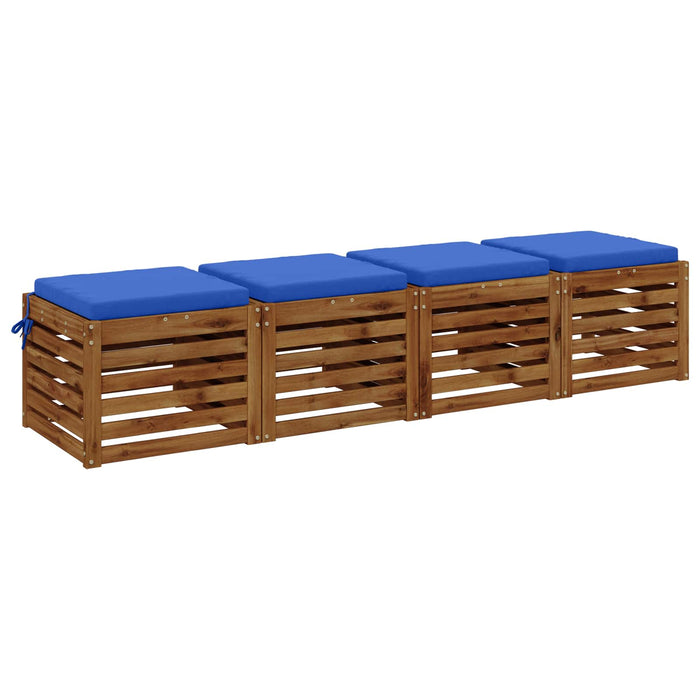 Perne pentru șezut cu 4 piese SOEST 4 buc. 100% Polyester WALTI