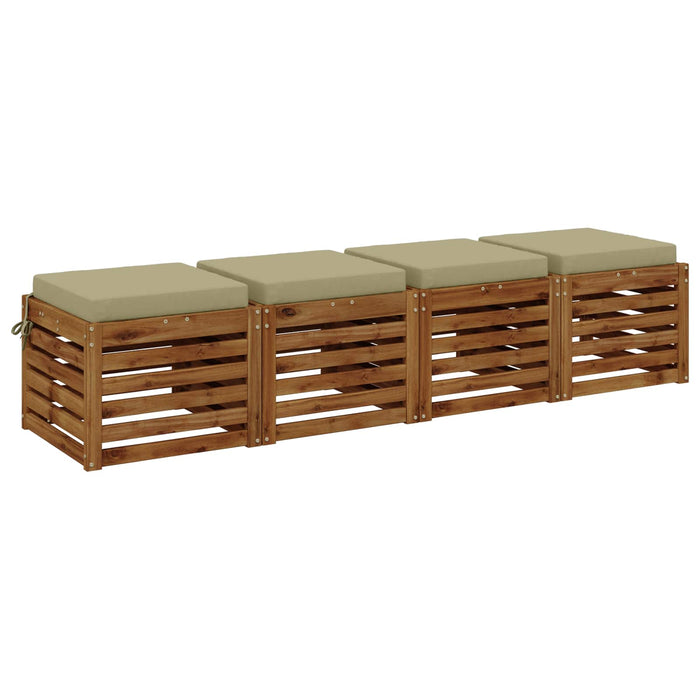 Perne pentru șezut cu 4 piese SOEST 4 buc. 100% Polyester WALTI