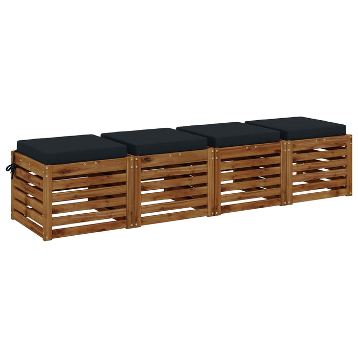 Perne pentru șezut cu 4 piese SOEST 4 buc. 100% Polyester WALTI