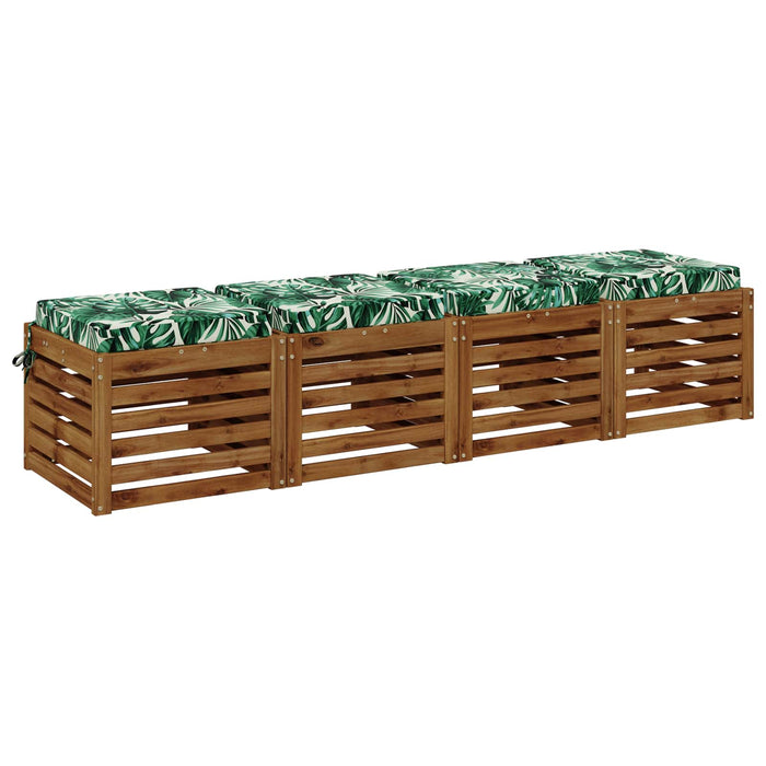 Perne pentru șezut cu 4 piese SOEST 4 buc. 100% Polyester WALTI