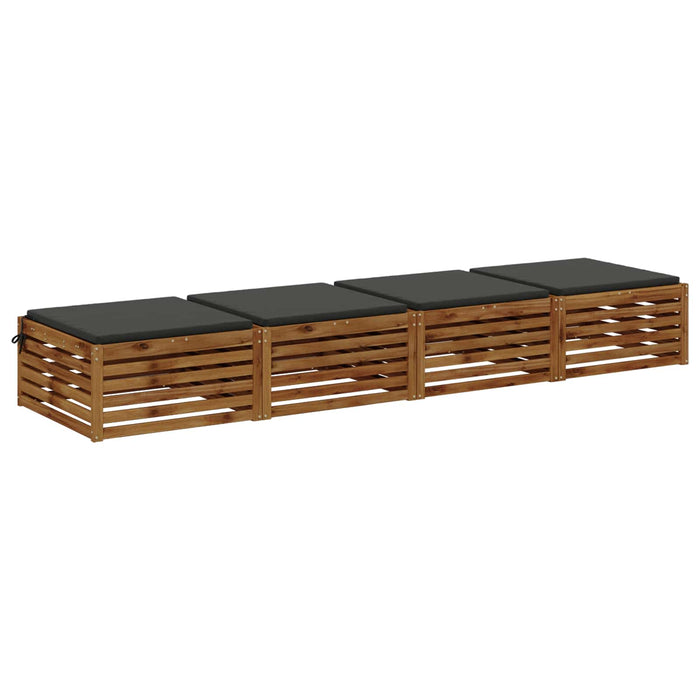 Perne pentru șezut cu 4 piese SOEST 4 buc. 100% Polyester WALTI