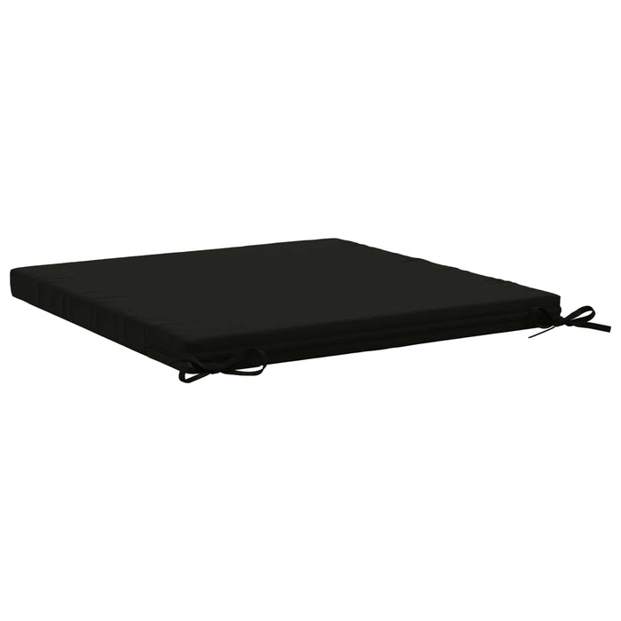 Perne pentru șezut cu 4 piese SOEST 4 buc. 100% Polyester Negru WALTI