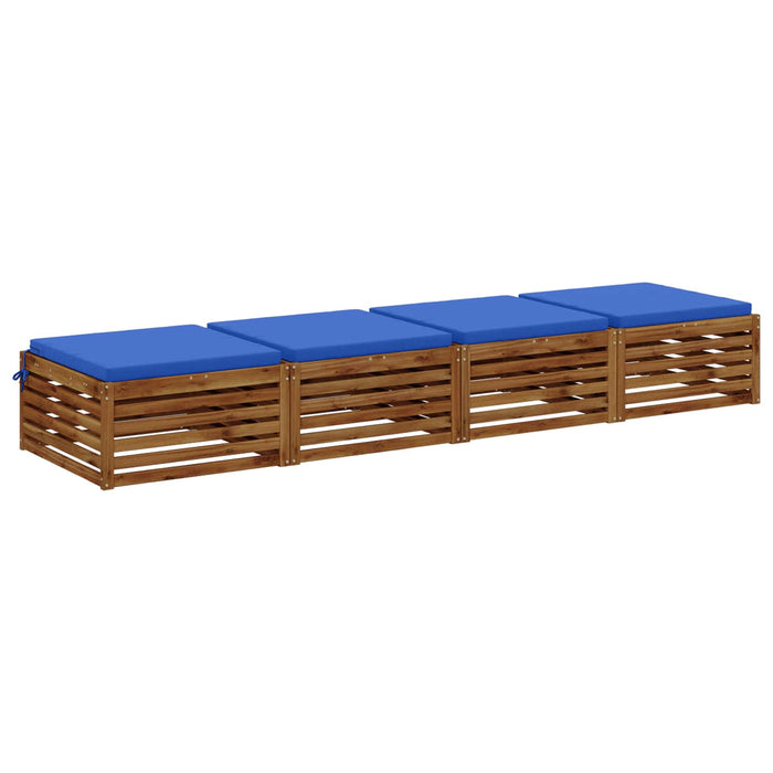 Perne pentru șezut cu 4 piese SOEST 4 buc. 100% Polyester WALTI
