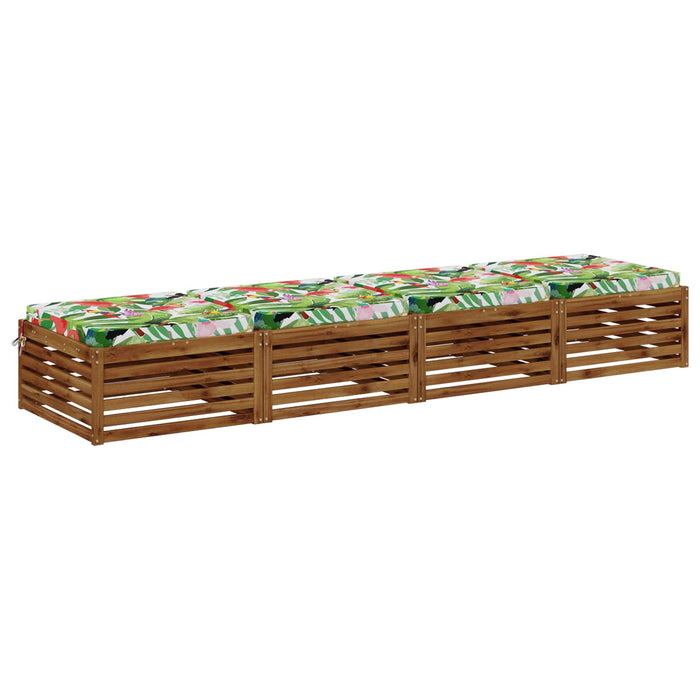 Perne pentru șezut cu 4 piese SOEST 4 buc. 100% Polyester WALTI
