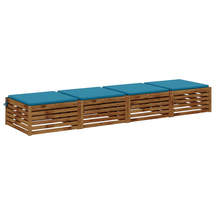 Perne pentru șezut cu 4 piese SOEST 4 buc. 100% Polyester WALTI