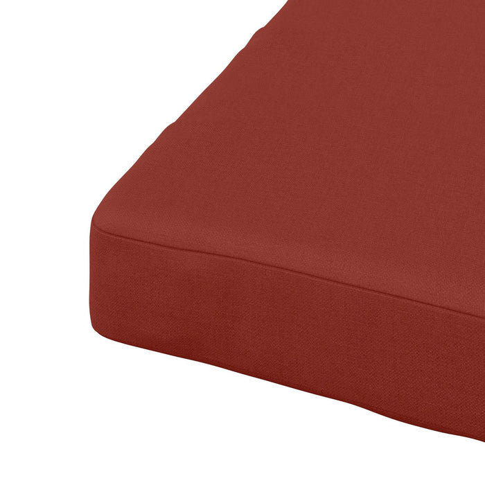 Perne pentru șezut cu 4 piese SOEST 4 buc. 100% Polyester Roșu WALTI
