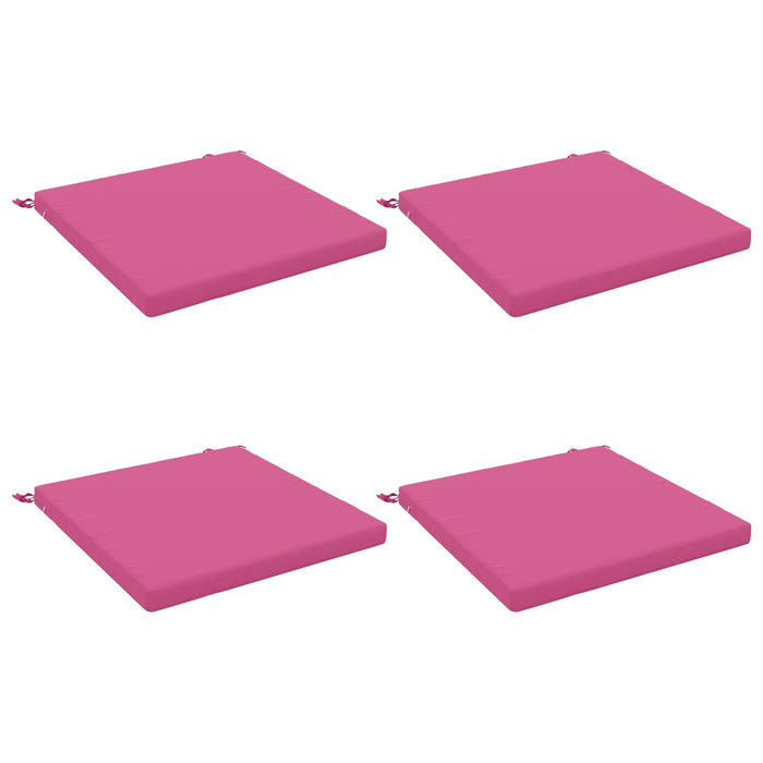 Perne pentru șezut cu 4 piese SOEST 4 buc. 100% Polyester Roz WALTI