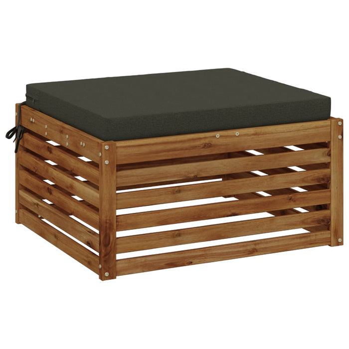 Perna pentru șezut cu 1 piesă SOEST 100% Polyester Antracit WALTI