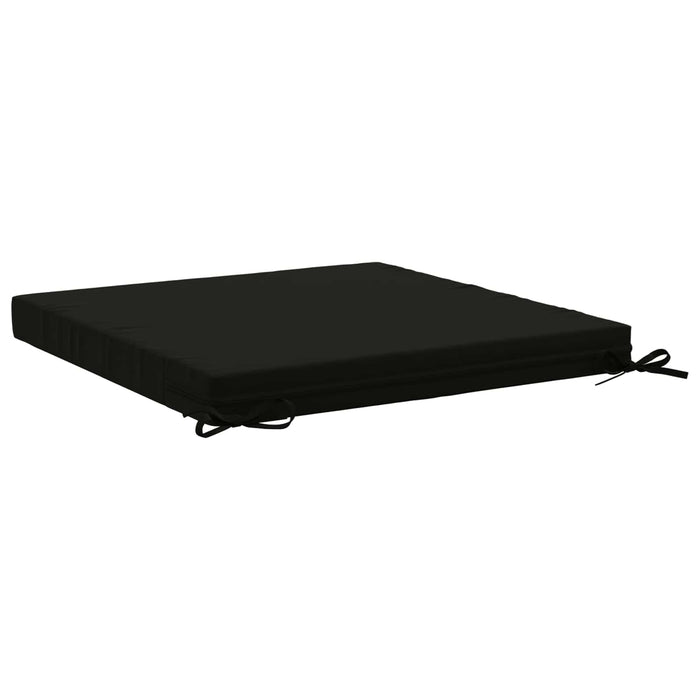 Perne pentru șezut cu 4 piese SOEST 4 buc. 100% Polyester Negru WALTI