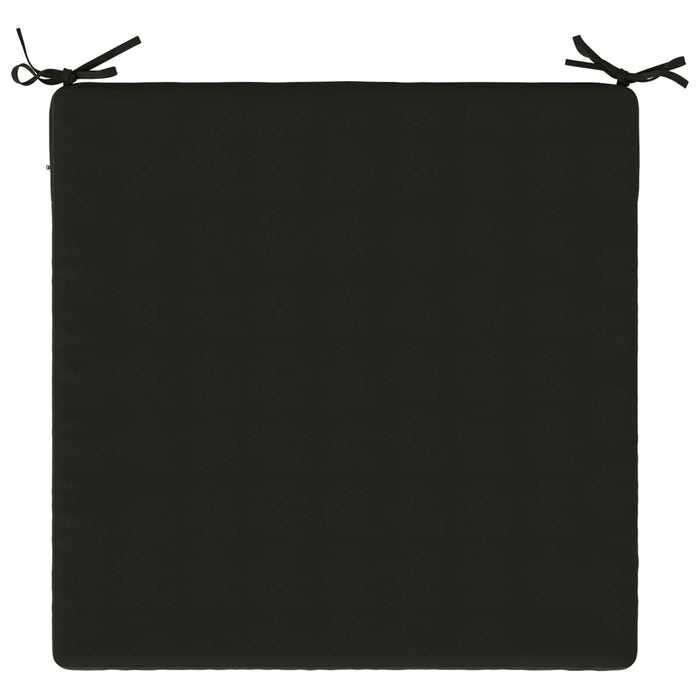 Perne pentru șezut cu 4 piese SOEST 4 buc. 100% Polyester Negru WALTI