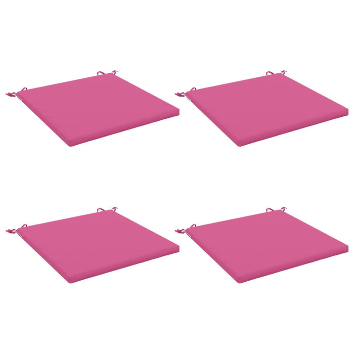 Perne pentru șezut cu 4 piese SOEST 4 buc. 100% Polyester Roz WALTI