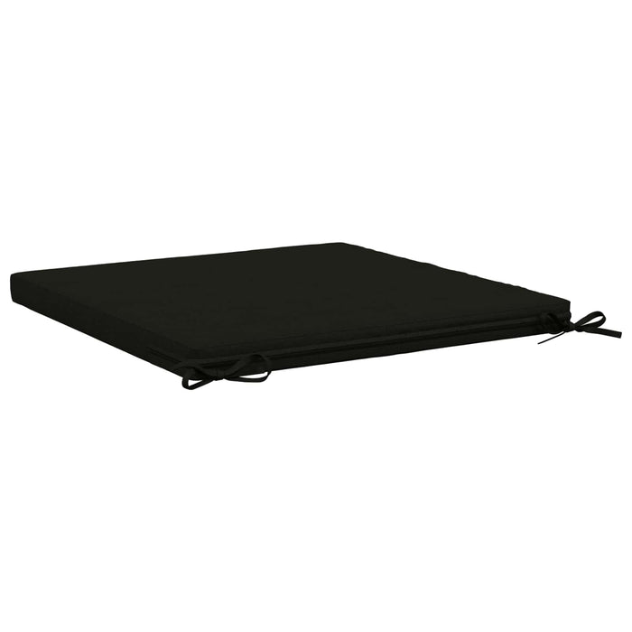 Perne pentru șezut cu 4 piese SOEST 4 buc. 100% Polyester Negru WALTI