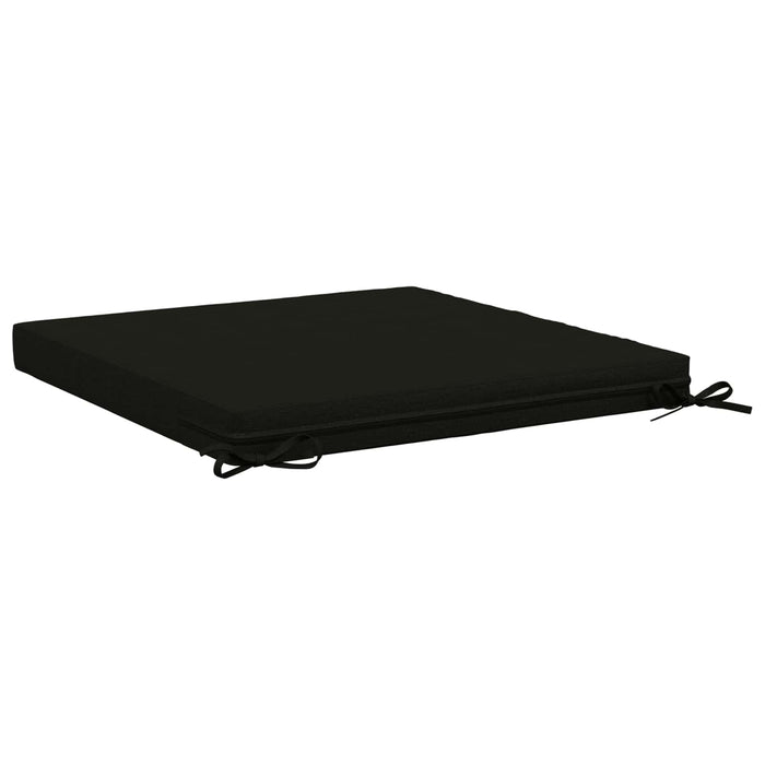Perne pentru șezut cu 4 piese SOEST 4 buc. 100% Polyester Negru WALTI