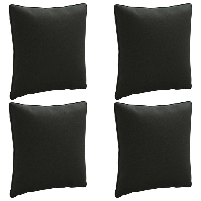 Perne de Spate 4 Piese PUTTEN 4 pcs 100% Polyester Negru WALTI