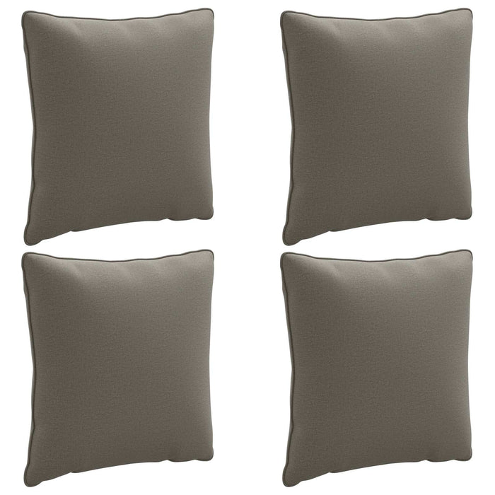 Perne de Spate 4 Piese PUTTEN 4 pcs 100% Polyester Gri WALTI