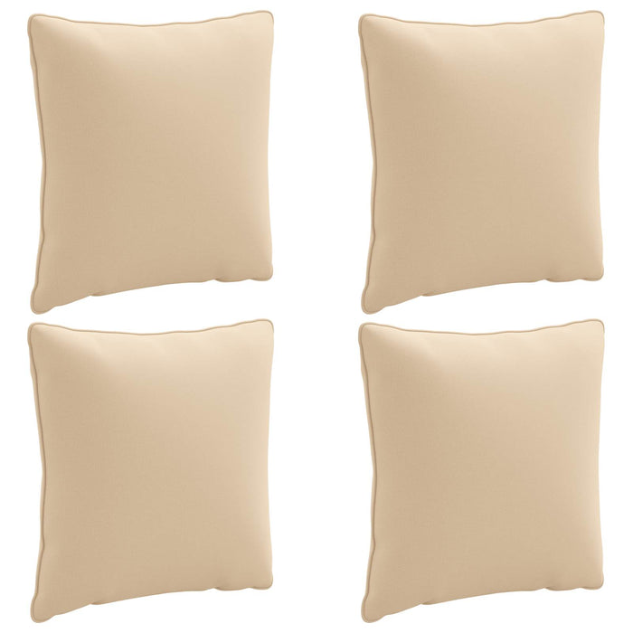 Perne de Spate 4 Piese PUTTEN 4 pcs 100% Polyester Crem WALTI