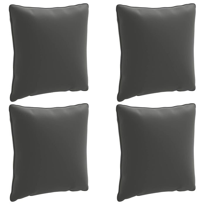 Perne de Spate 4 Piese PUTTEN 4 pcs 100% Polyester Antracit WALTI