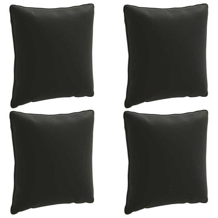 Perne de Spate 4 Piese PUTTEN 4 pcs 100% Polyester Negru WALTI